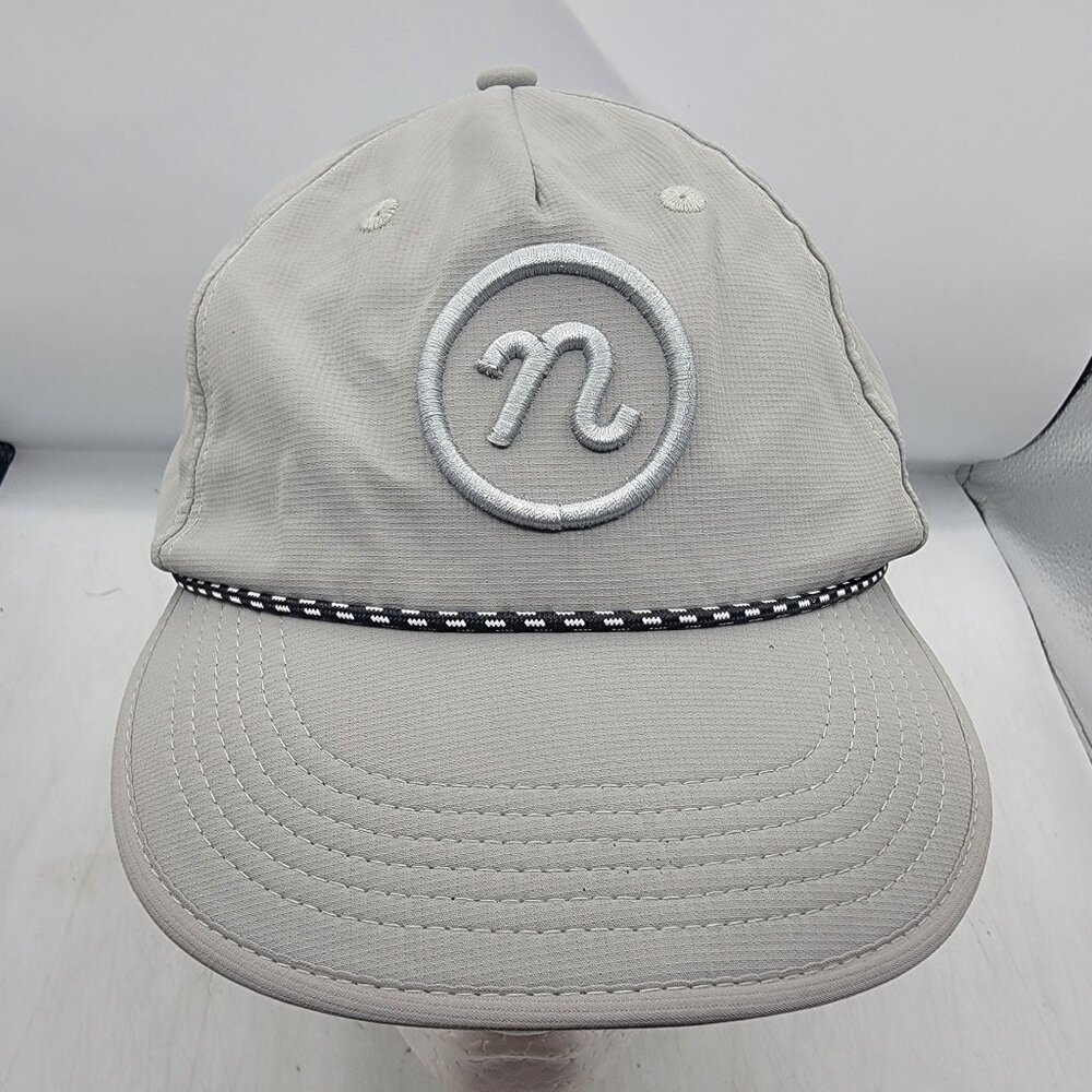 Outdoor Cap Adults Gray Snapback Hat Cap Outdoors Casual Athletic Lightweight
